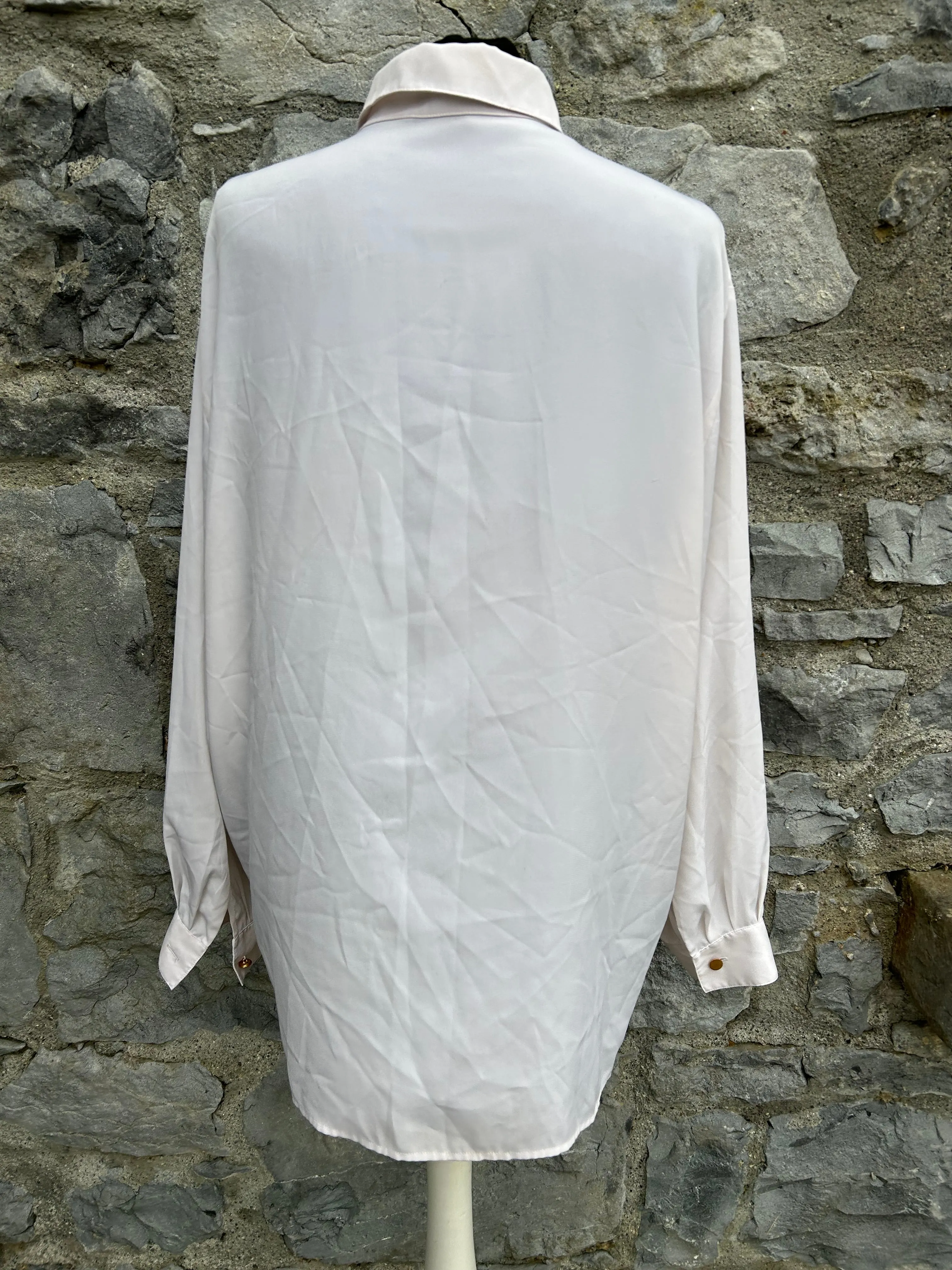 80s tie blouse uk 18