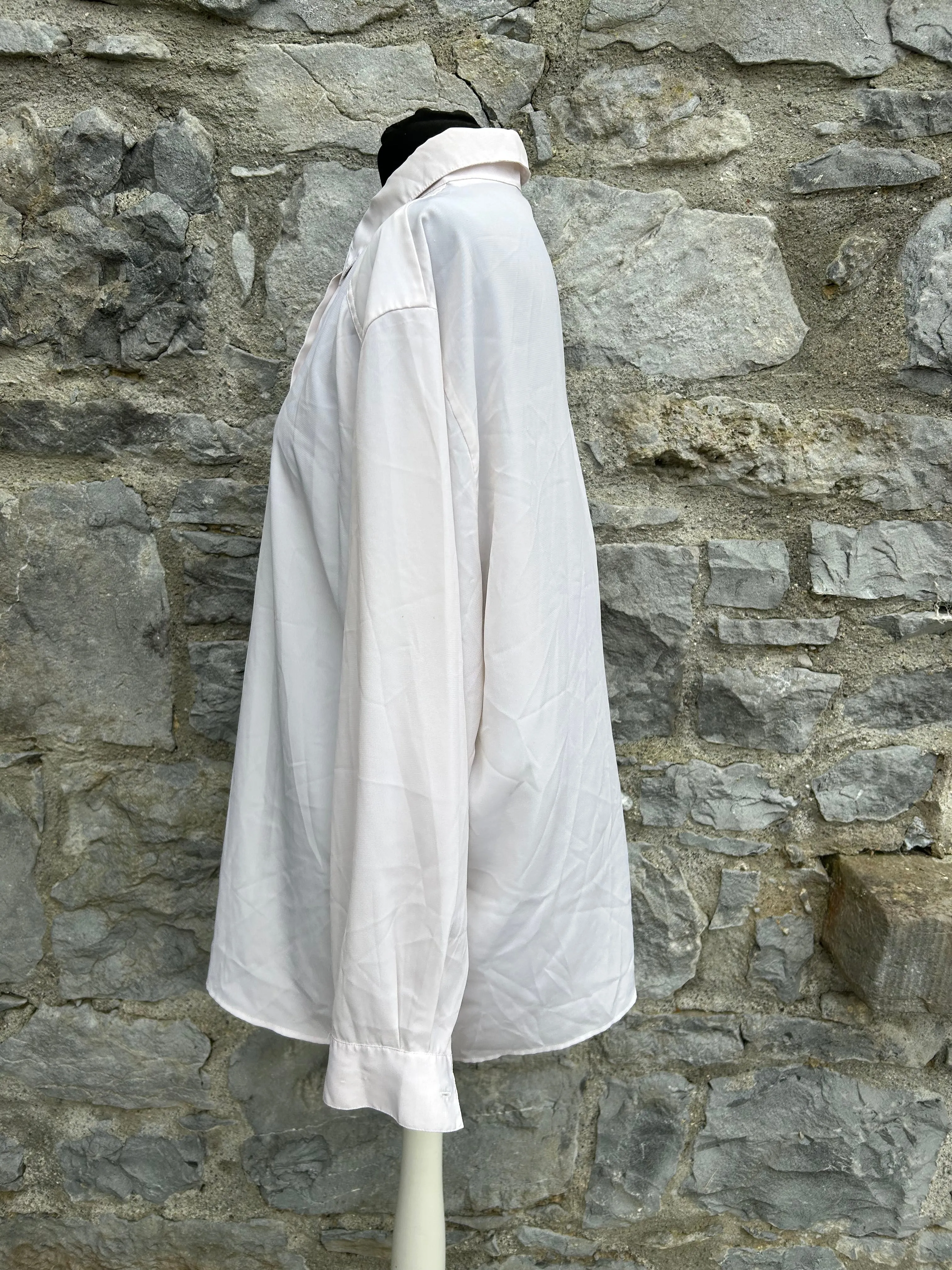 80s tie blouse uk 18