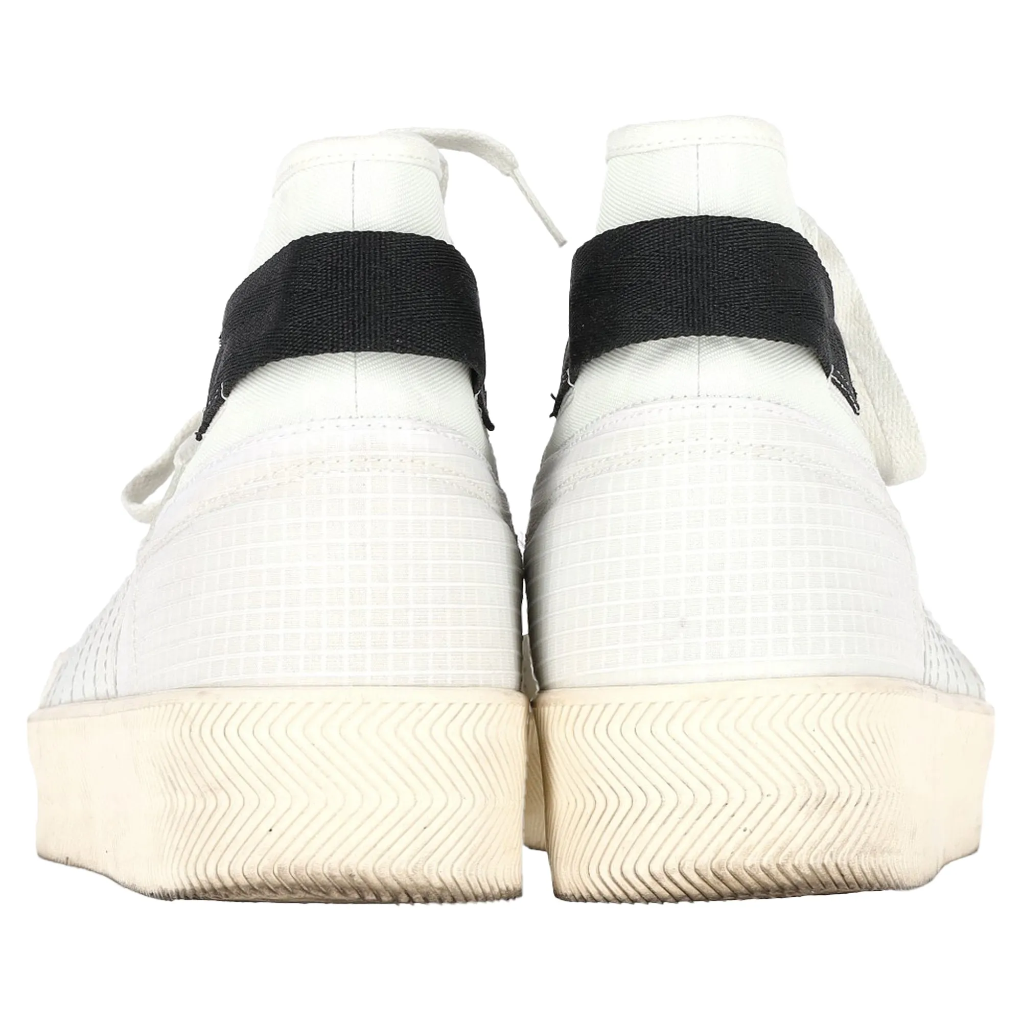 Adidas Nizza Parley High-Top Sneakers in White Polyester