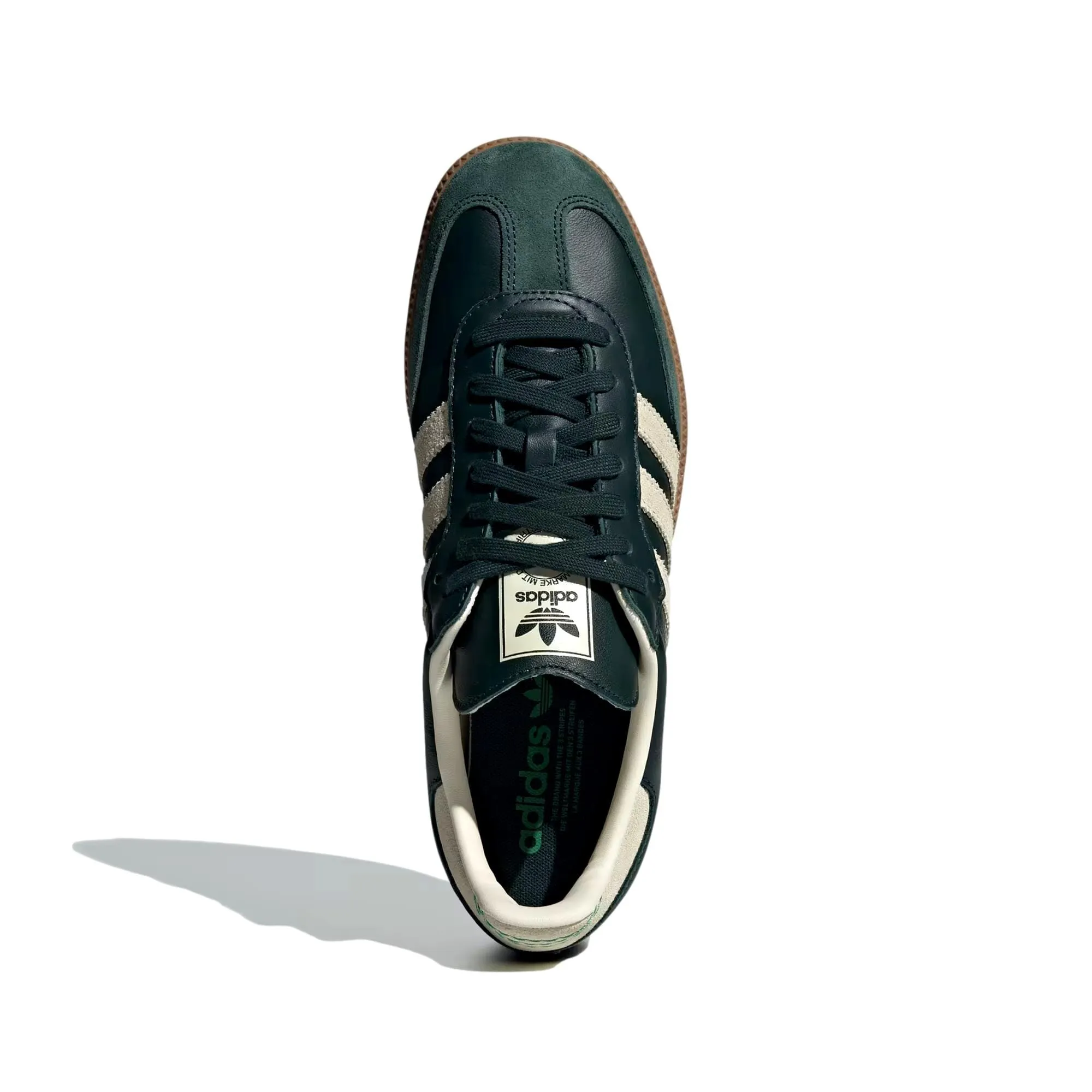 Adidas Samba OG Shadow Green / Cream White / Gold Metallic  ID1483 Men's