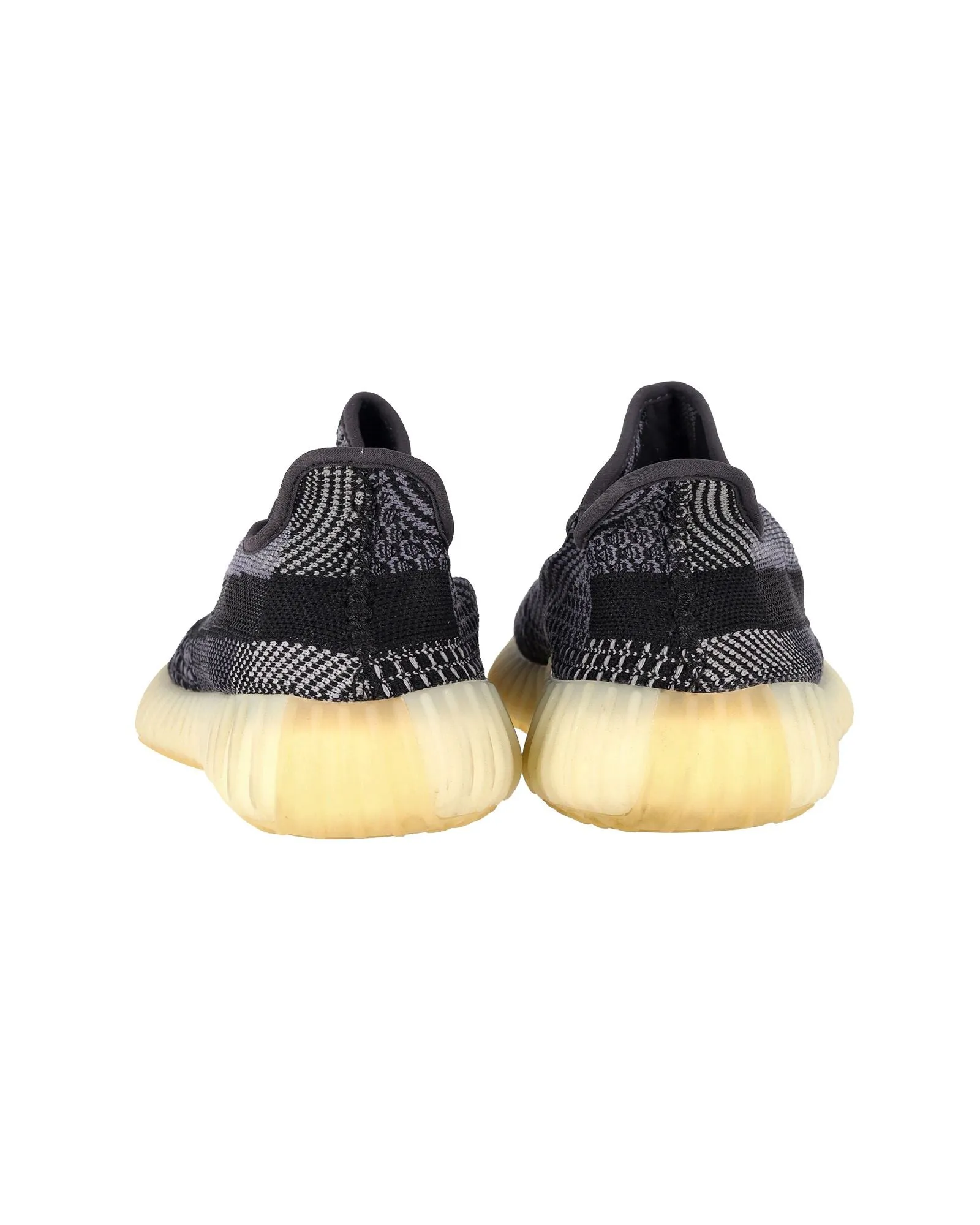 Adidas Yeezy Boost 350 V2 Sneakers in 'Carbon'' in Light Grey Primeknit