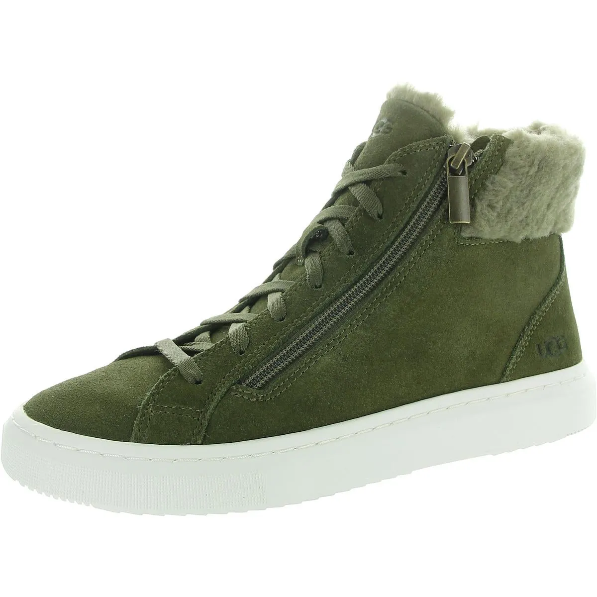 Alameda Womens Suede High Top Casual And Fashion Sneakers