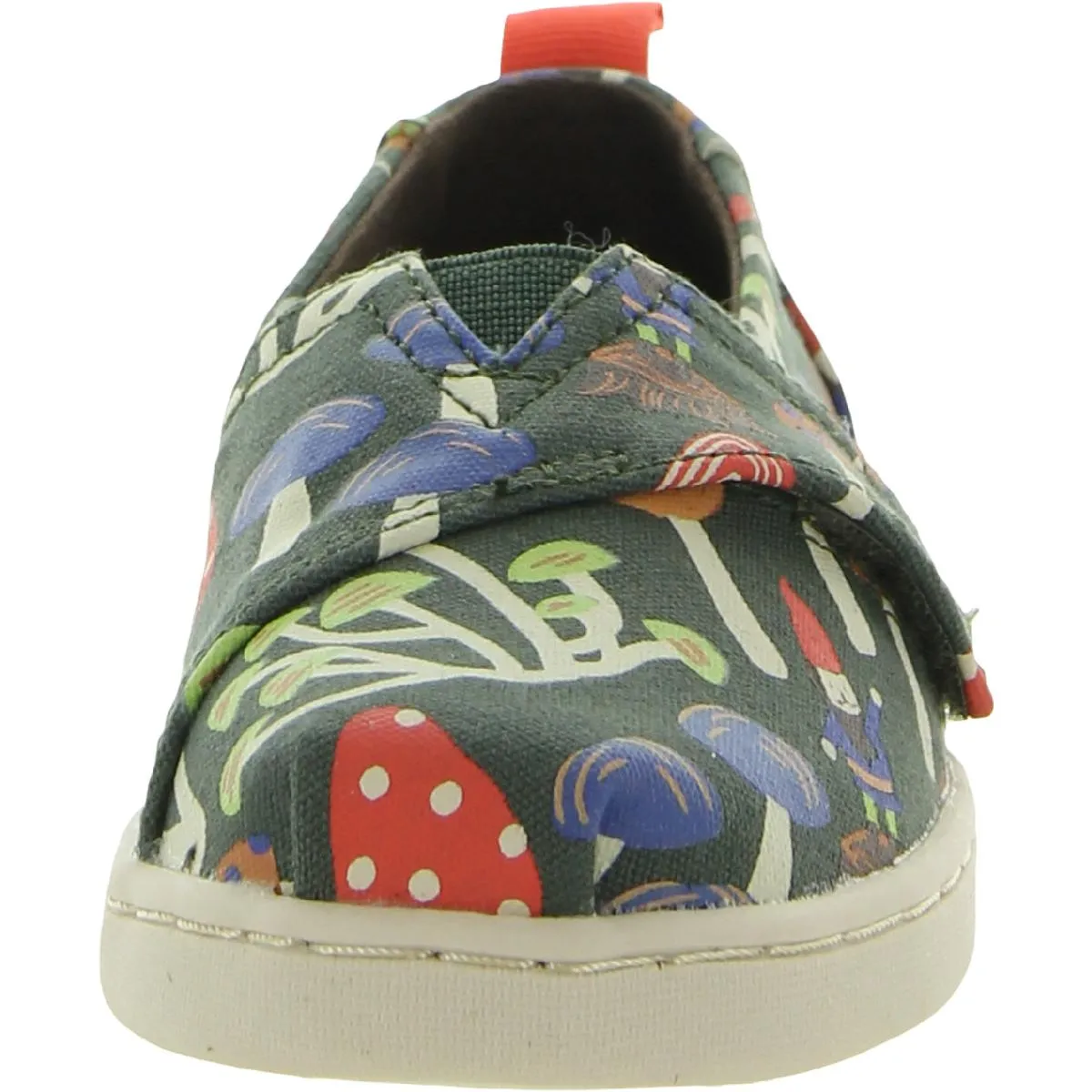 Alpargata Girls Mushroom Print Glow in Dark Slip-On Sneakers
