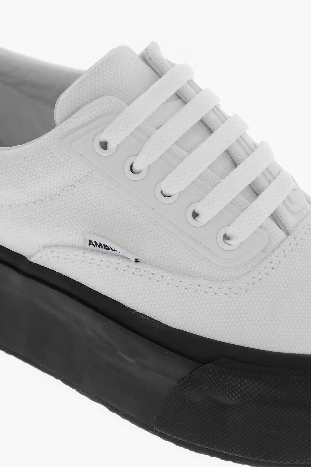 Ambush Canvas Low Top Sneakers With Contrasting Sole