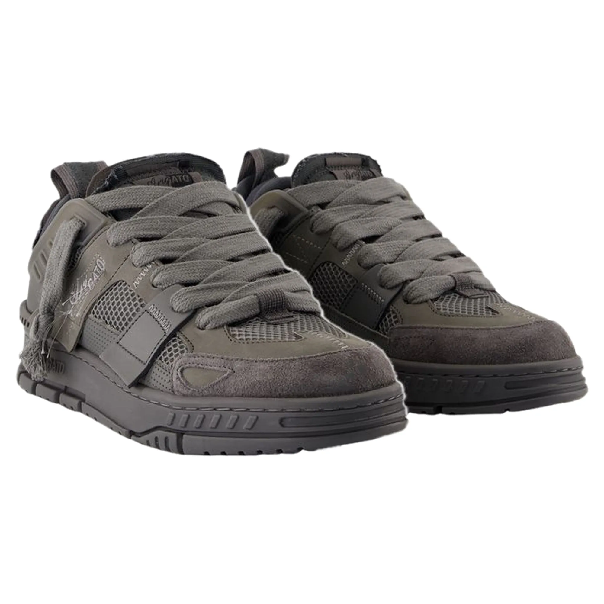 Area Patchwork Sneakers - Axel Arigato - Leather - Grey