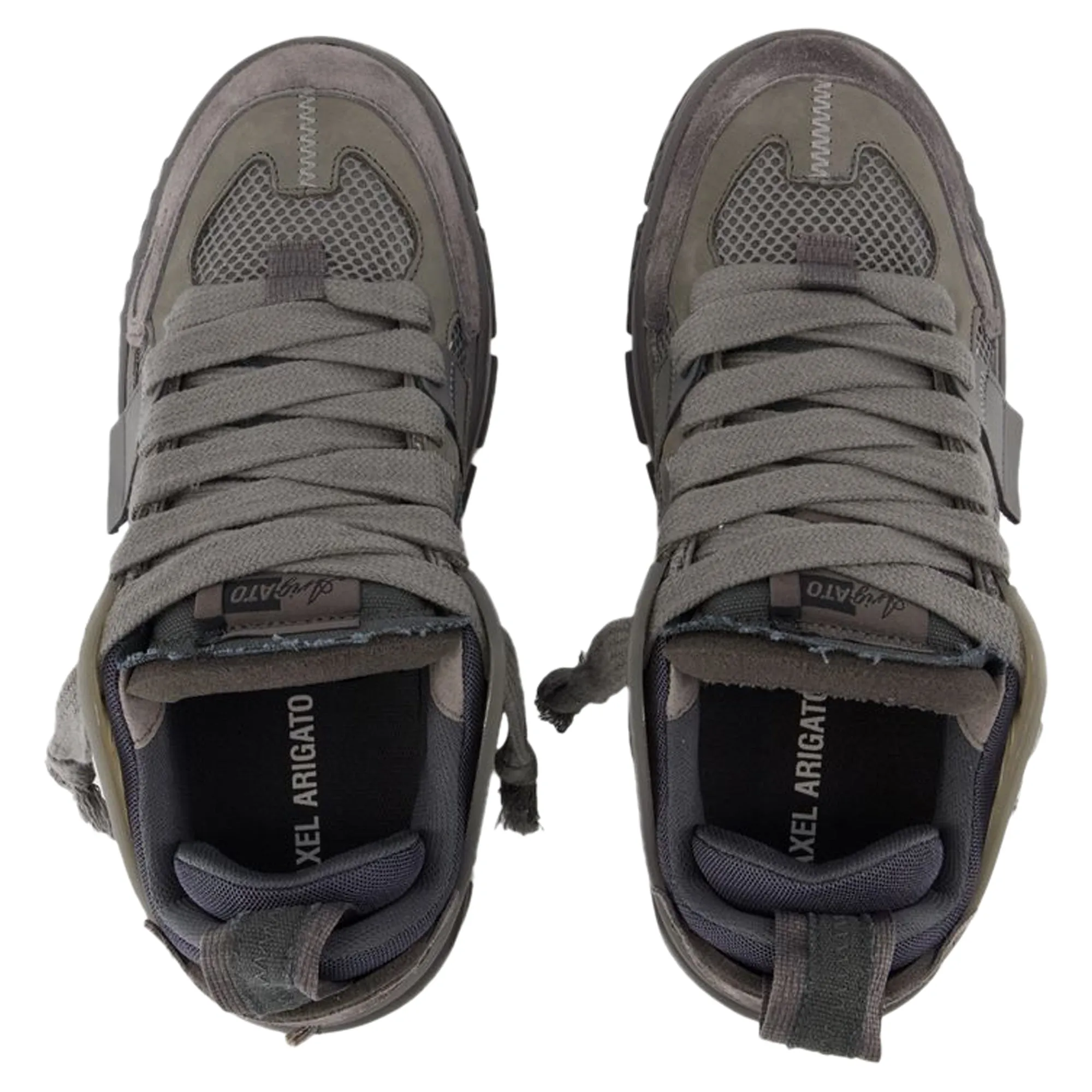 Area Patchwork Sneakers - Axel Arigato - Leather - Grey