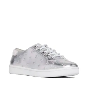 Ava Star Sneaker In Silver