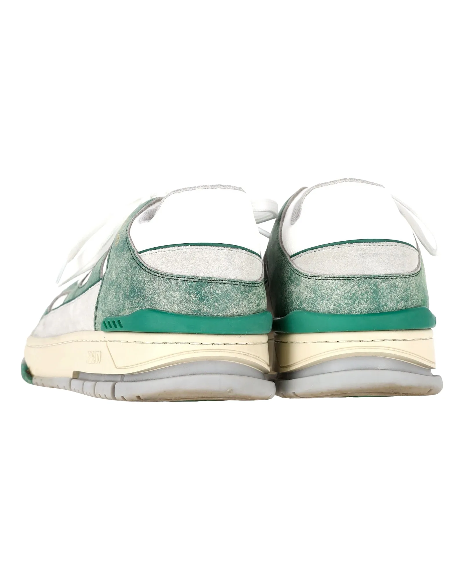 Axel Arigato Area Lo Sneakers in Green Leather