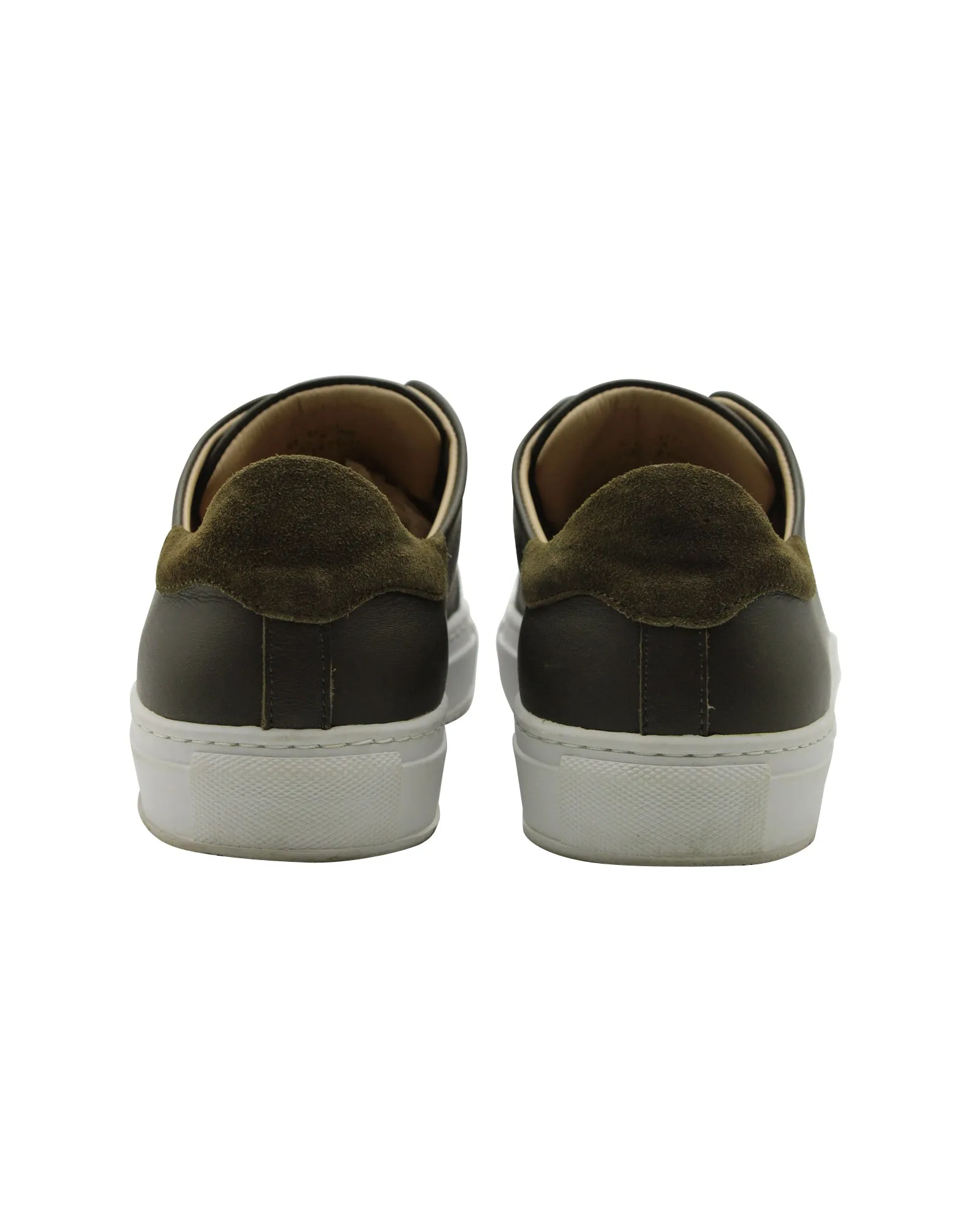 Axel Arigato Clean 90 Sneakers in Green Leather