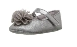 Baby Girl's Holiday Shoes In Silver