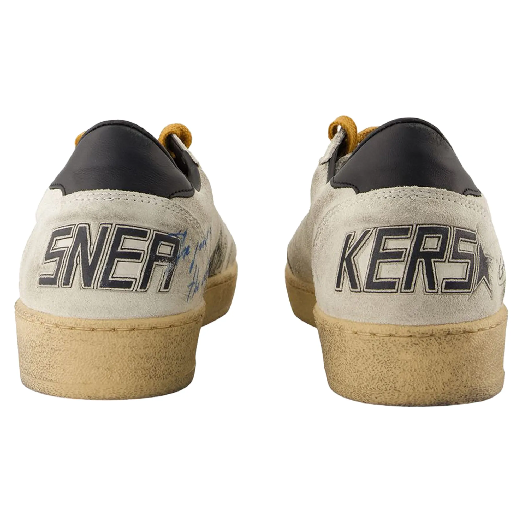 Ballstar Sneakers - Golden Goose Deluxe Brand - Leather - Grey