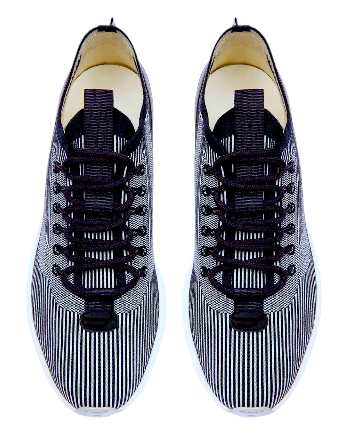 Bally Dean 6303305 Men's Dusty White/Midnight Fabric & Leather Sneaker