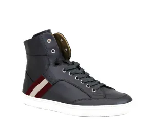 Bally Men's Calf Leather Hi-top Sneaker With   -