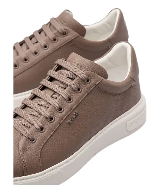 Bally Miky 6300668 Men's Canapa Bovine Grained Leather Sneakers