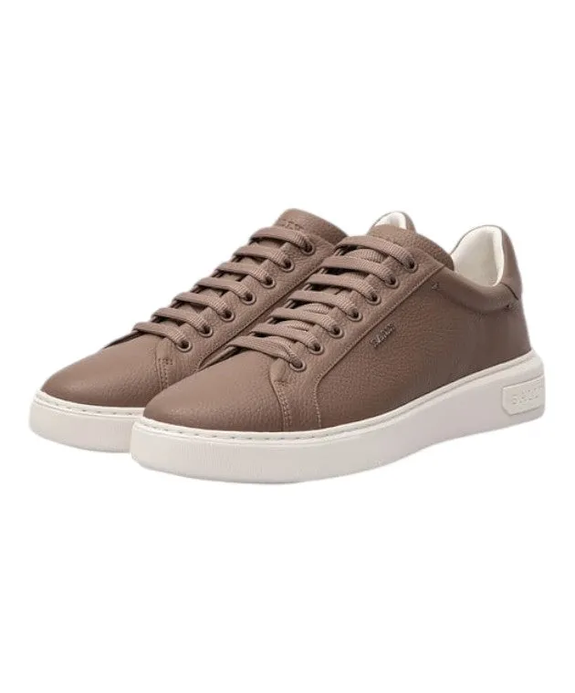 Bally Miky 6300668 Men's Canapa Bovine Grained Leather Sneakers