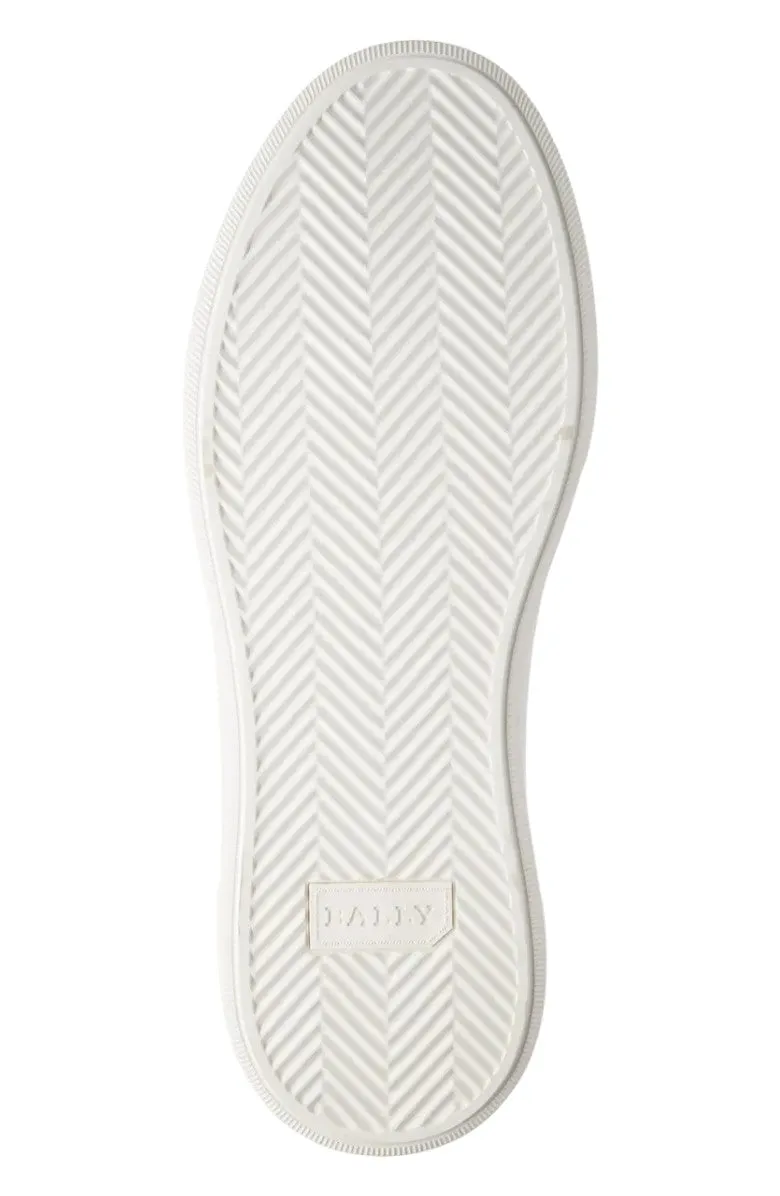 Bally Myles 6237763 Men's White Calf Leather Sneakers