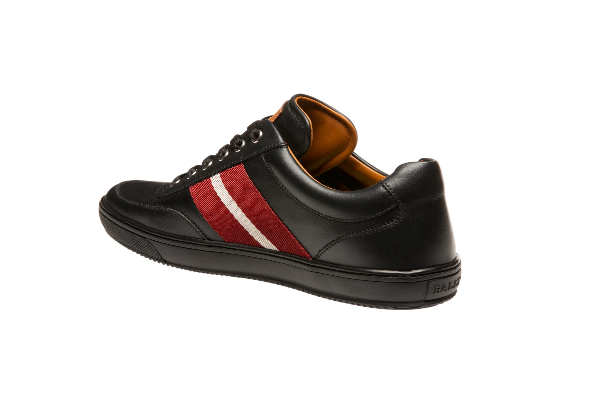 Bally Oriano Men's 6240312 Black Leather Sneaker