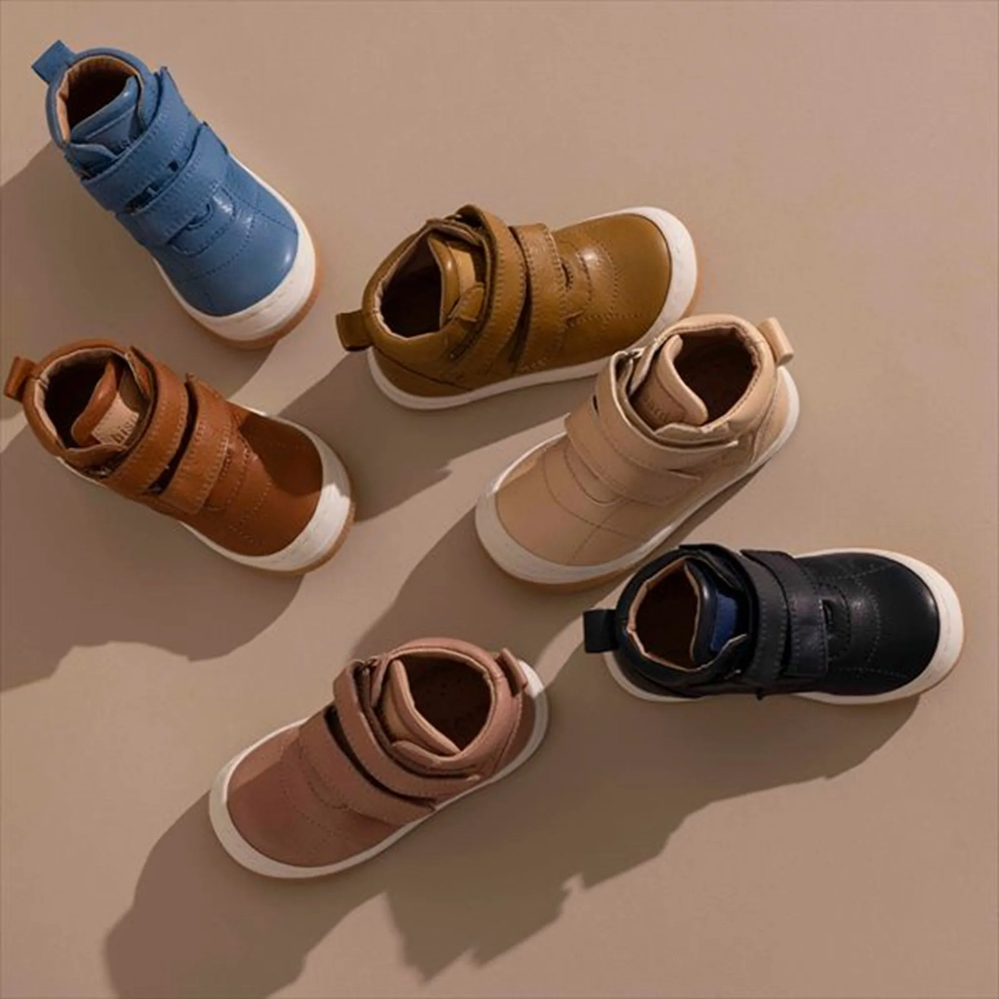 Bisgaard Velcro Shoe Juno Navy
