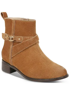 BLAIR KIDS Girls Leather Zipper Ankle Boots