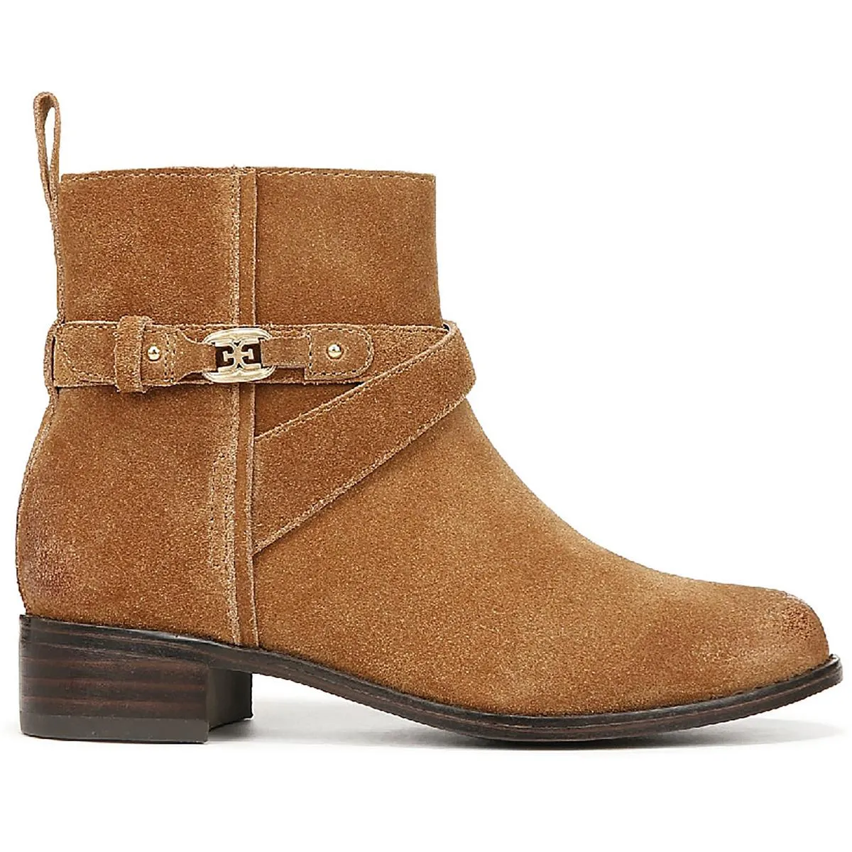 BLAIR KIDS Girls Leather Zipper Ankle Boots