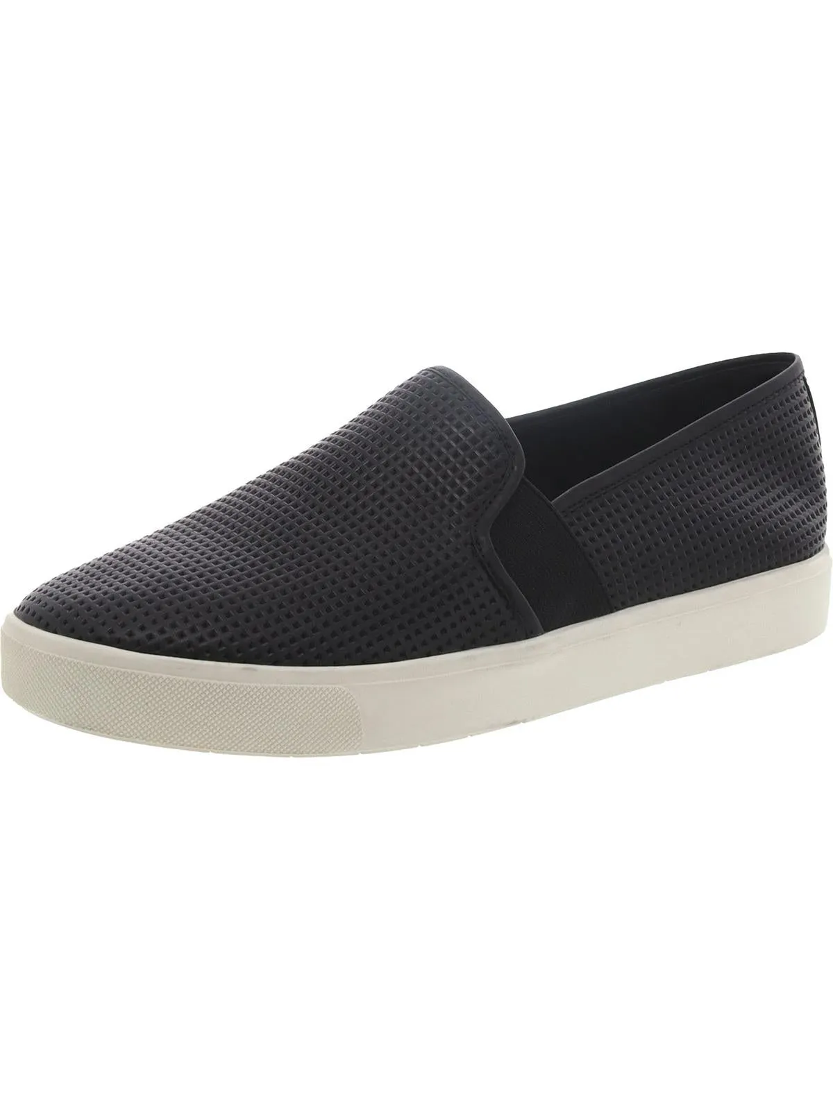 Blair Womens Leather Lifestyle Slip-On Sneakers