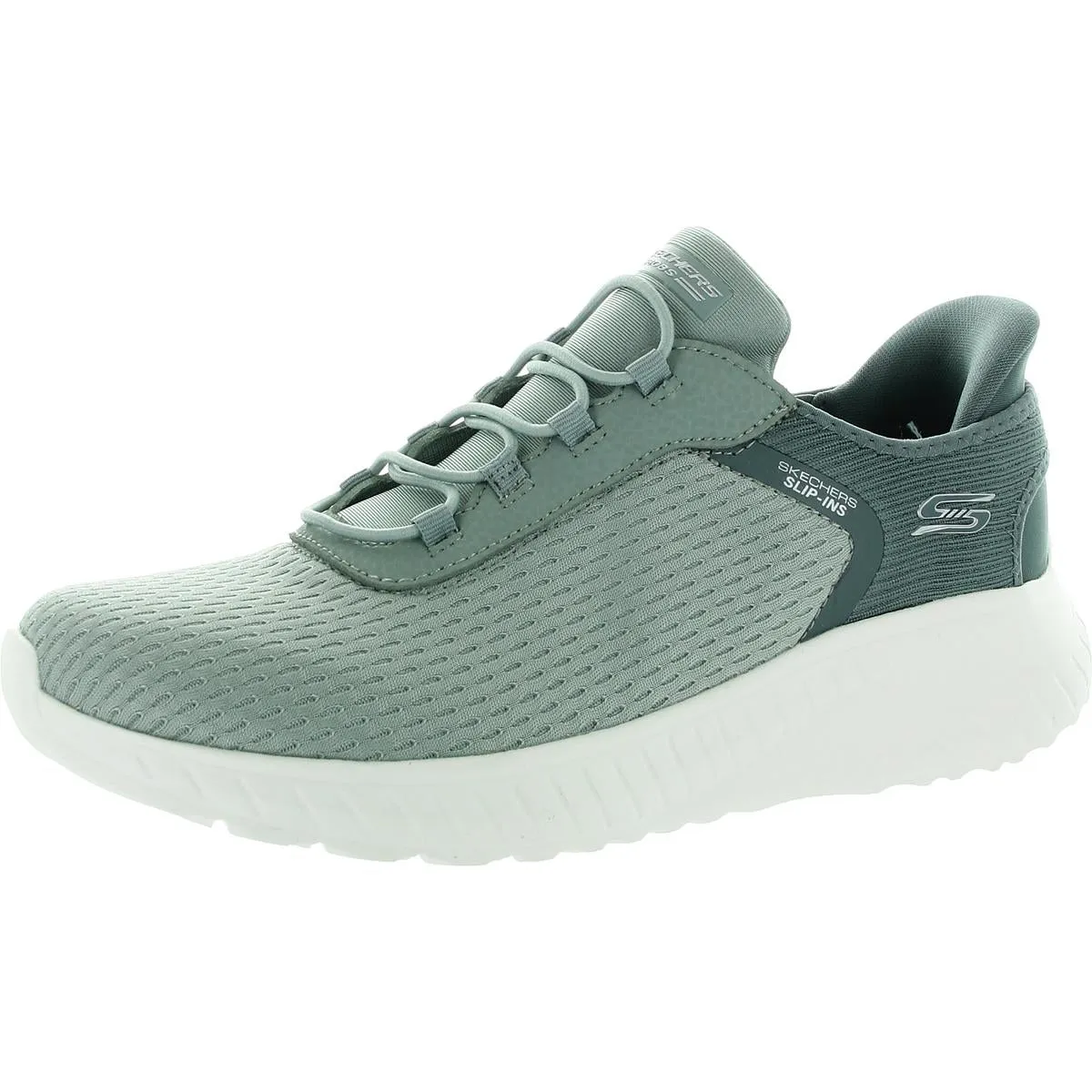 Bobs Squad Chaos- In Colar Womens Fitness Lifestyle Slip-On Sneakers
