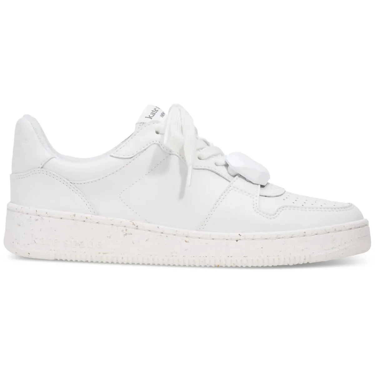 Bolt Gem Womens Leather Lifestyle Casual and Fashion Sneakers