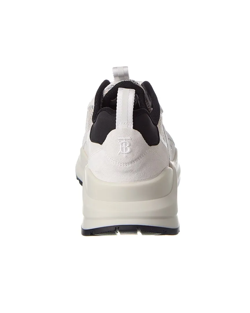 Burberry Vintage Check Mesh & Suede Sneaker