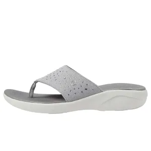 Bzees Cruise Bright Wedge Sandals Oyster White  I8744F1100 Women's
