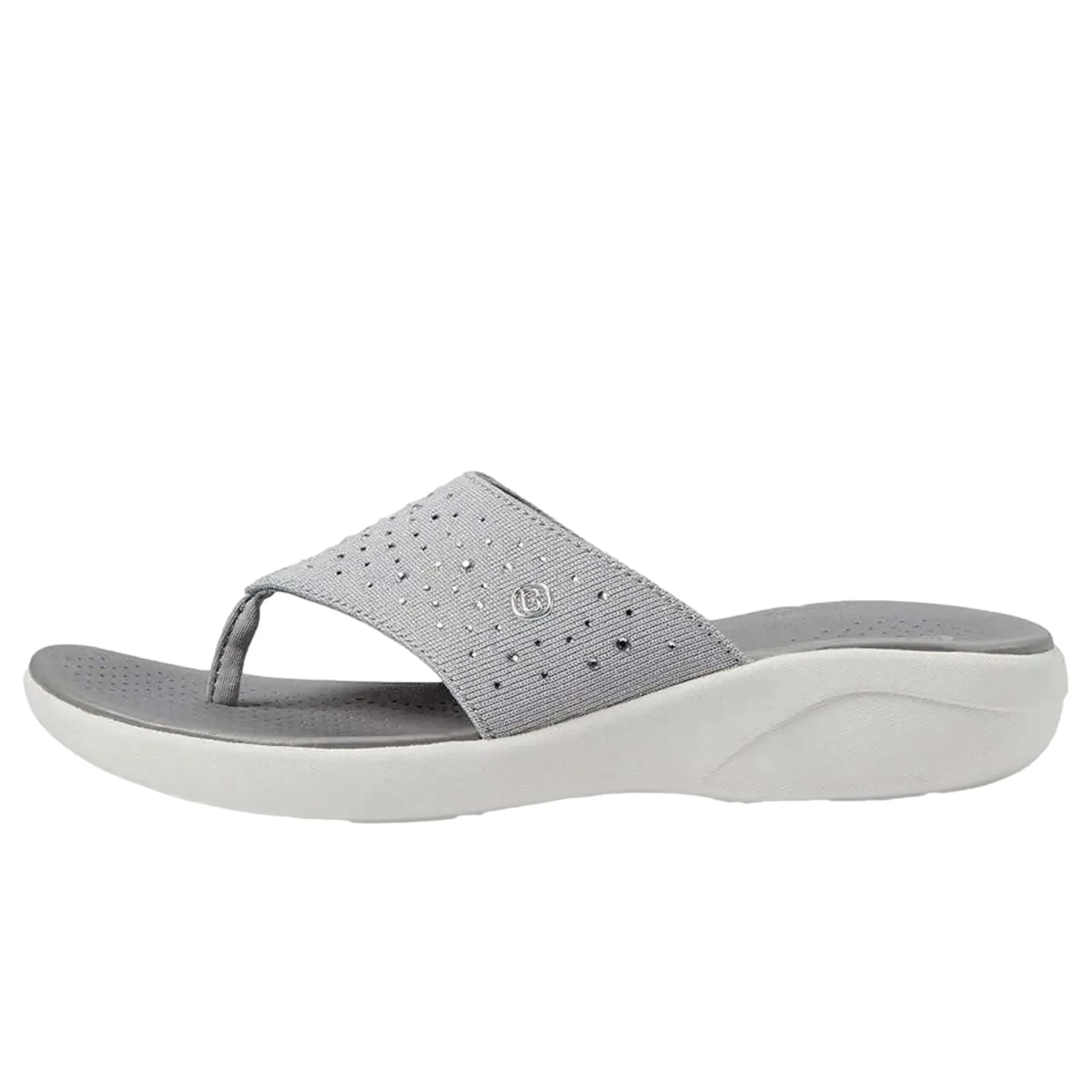 Bzees Cruise Bright Wedge Sandals Oyster White  I8744F1100 Women's