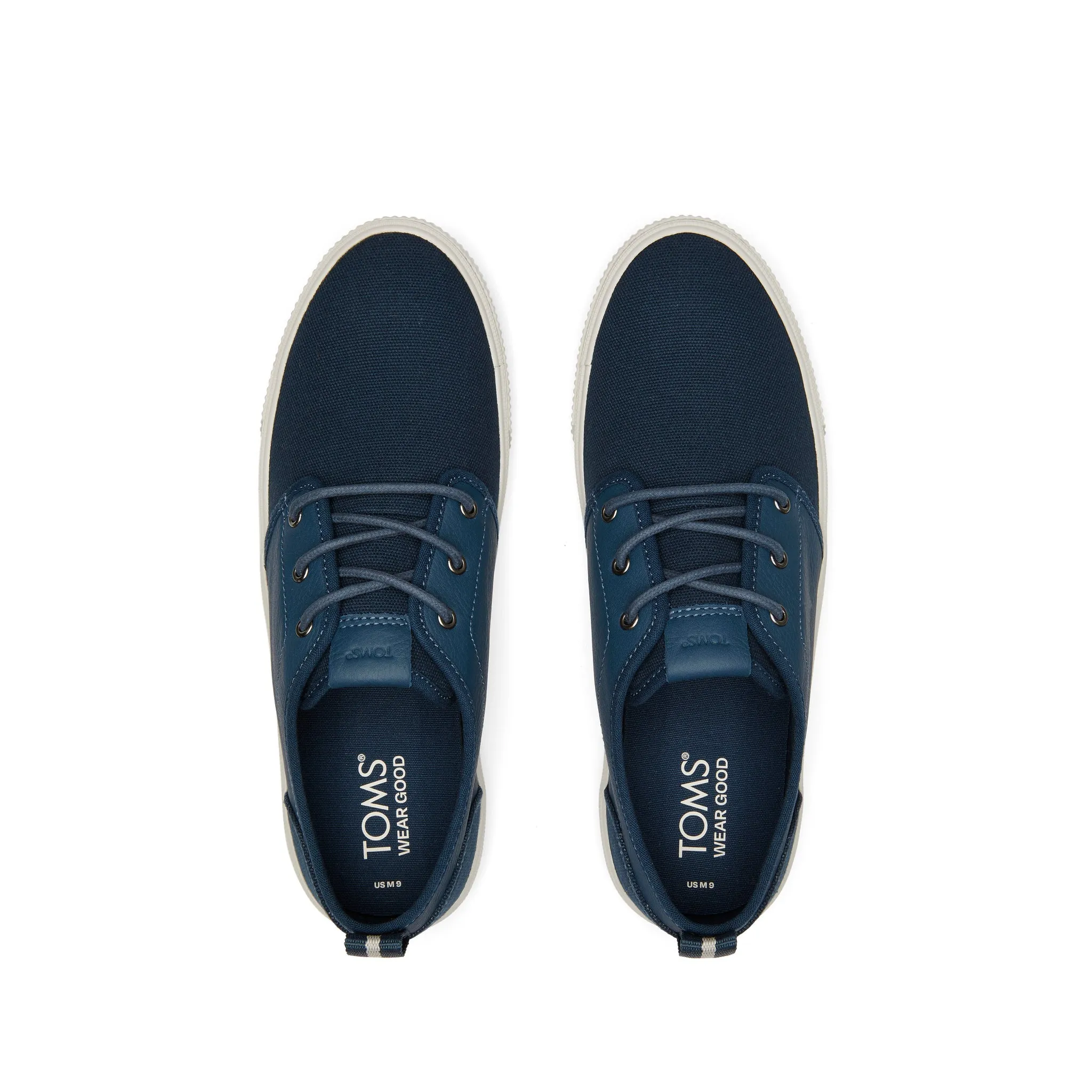 Carlo Terrain Blue Leather Water Resistant Sneaker