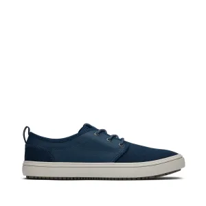 Carlo Terrain Blue Leather Water Resistant Sneaker