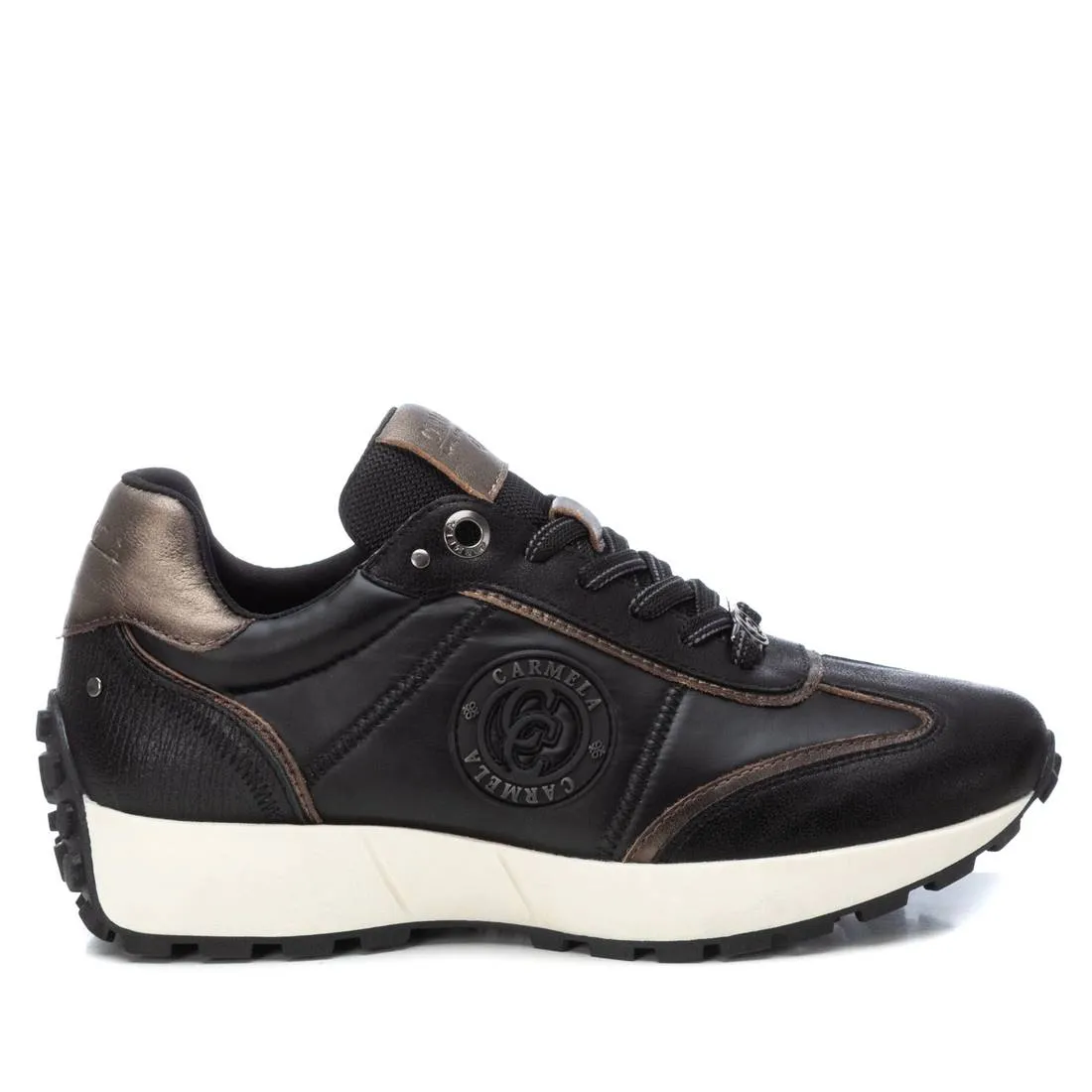 Carmela Collection Women's Leather Casual Sneakers By Xti