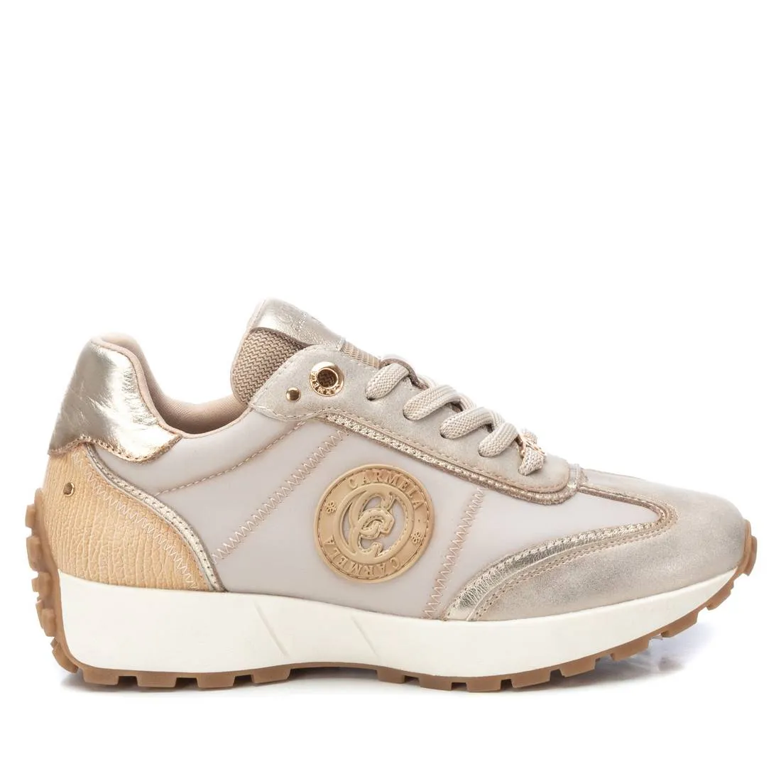 Carmela Collection Women's Leather Casual Sneakers By Xti
