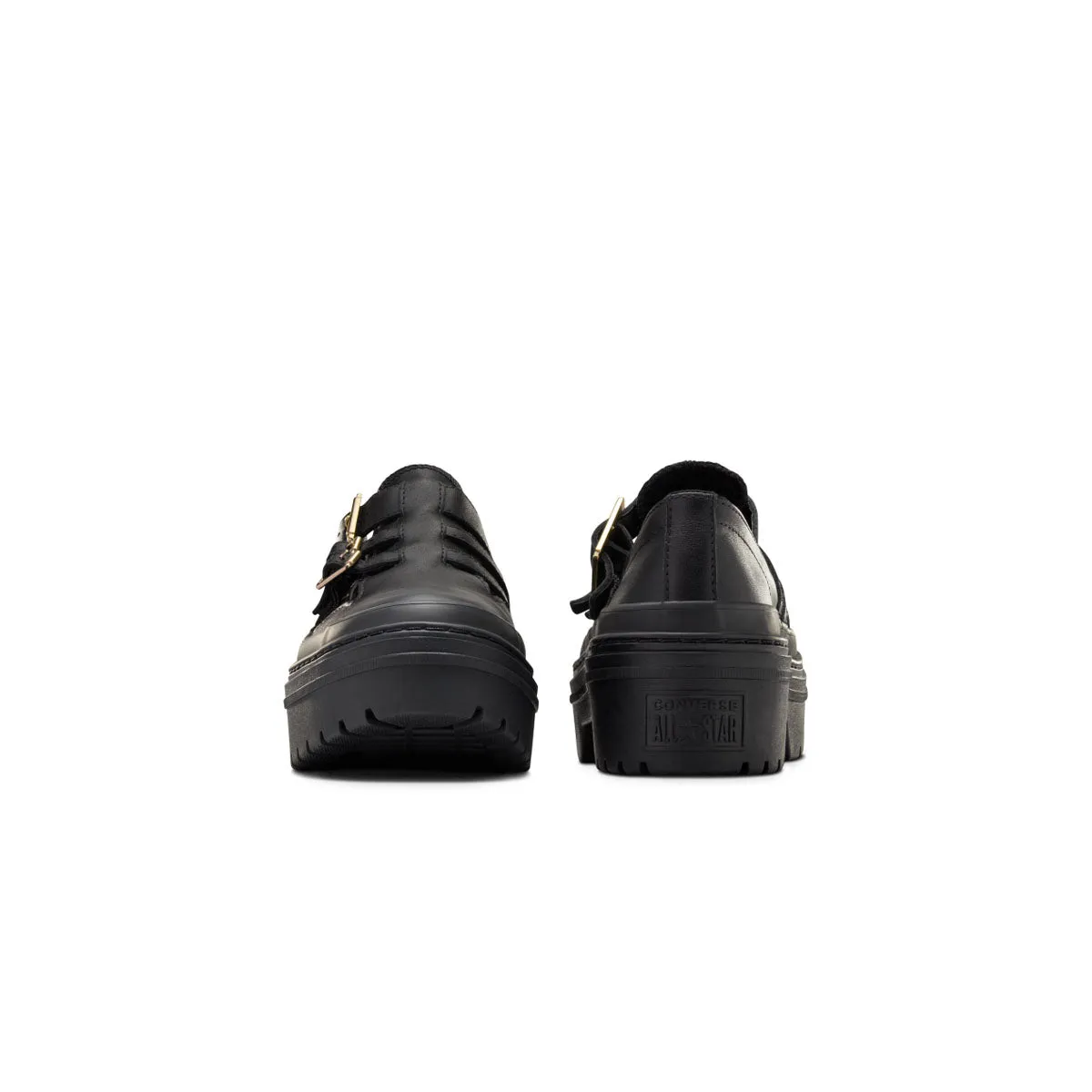 Chuck Taylor All Star Lugged Heel Mary Jane Platform 'Black Gold'