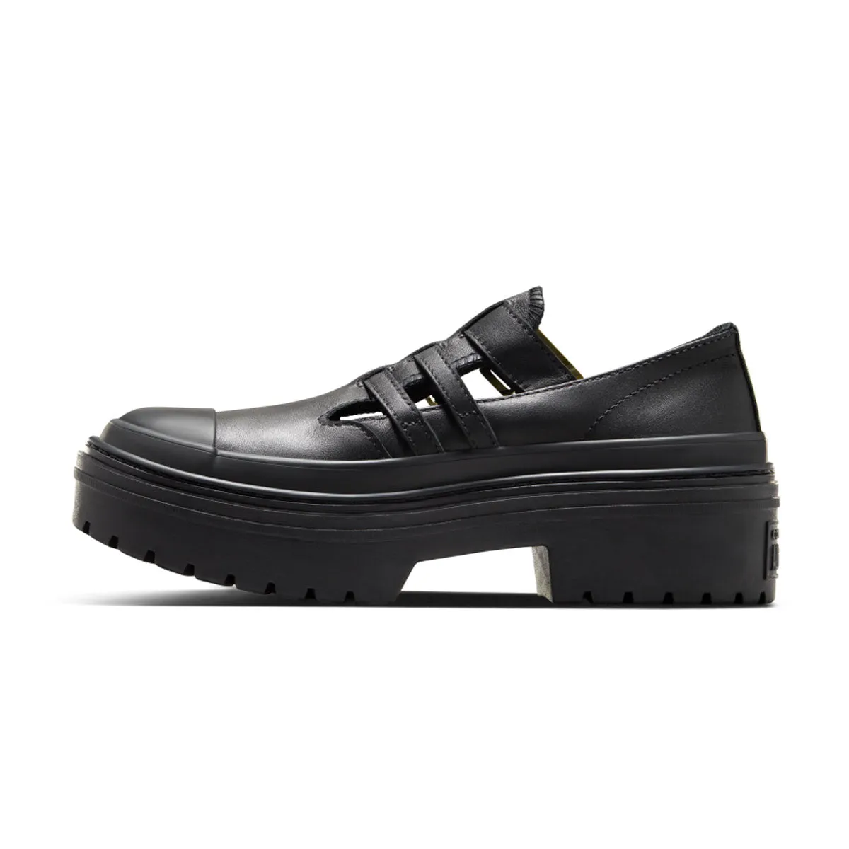 Chuck Taylor All Star Lugged Heel Mary Jane Platform 'Black Gold'