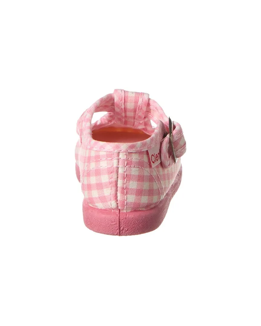 Cienta Bebe Vichy Canvas Sneaker