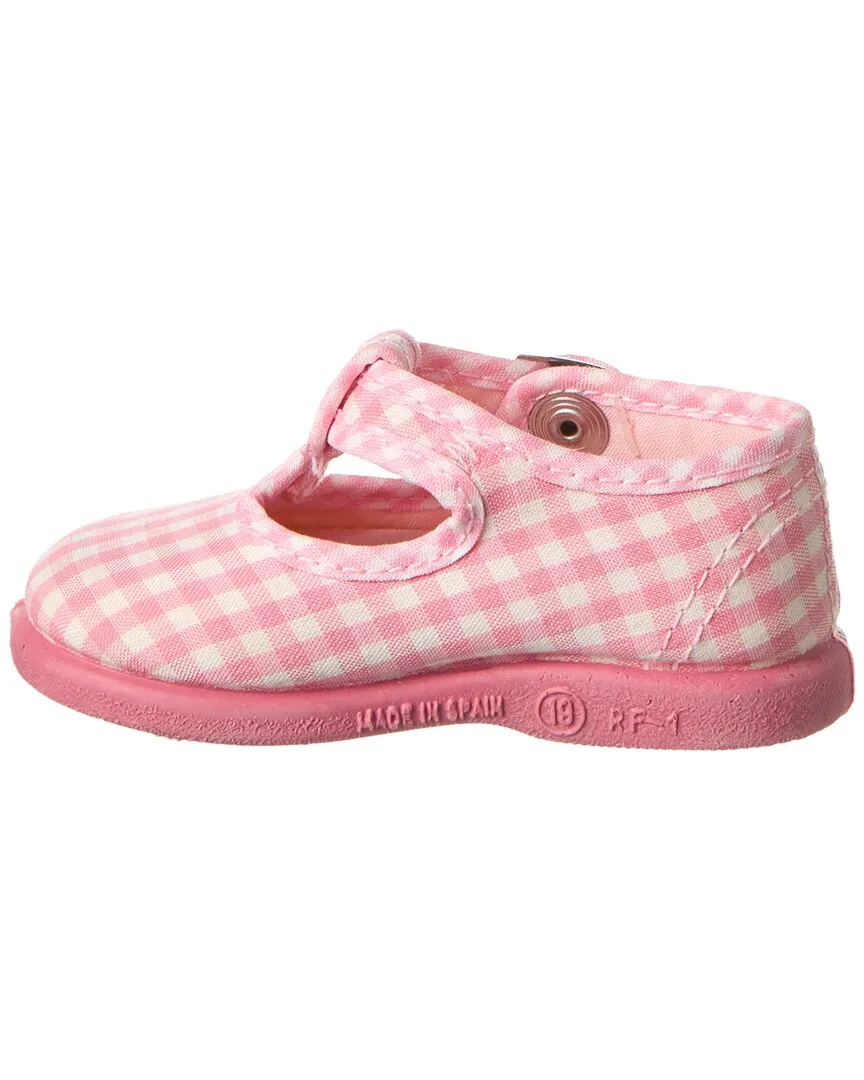 Cienta Bebe Vichy Canvas Sneaker