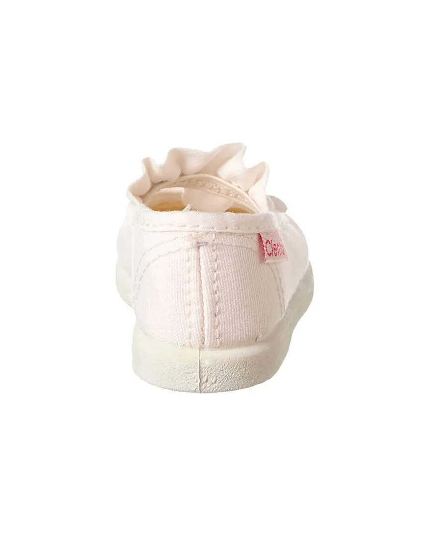 Cienta Liso Canvas Flat