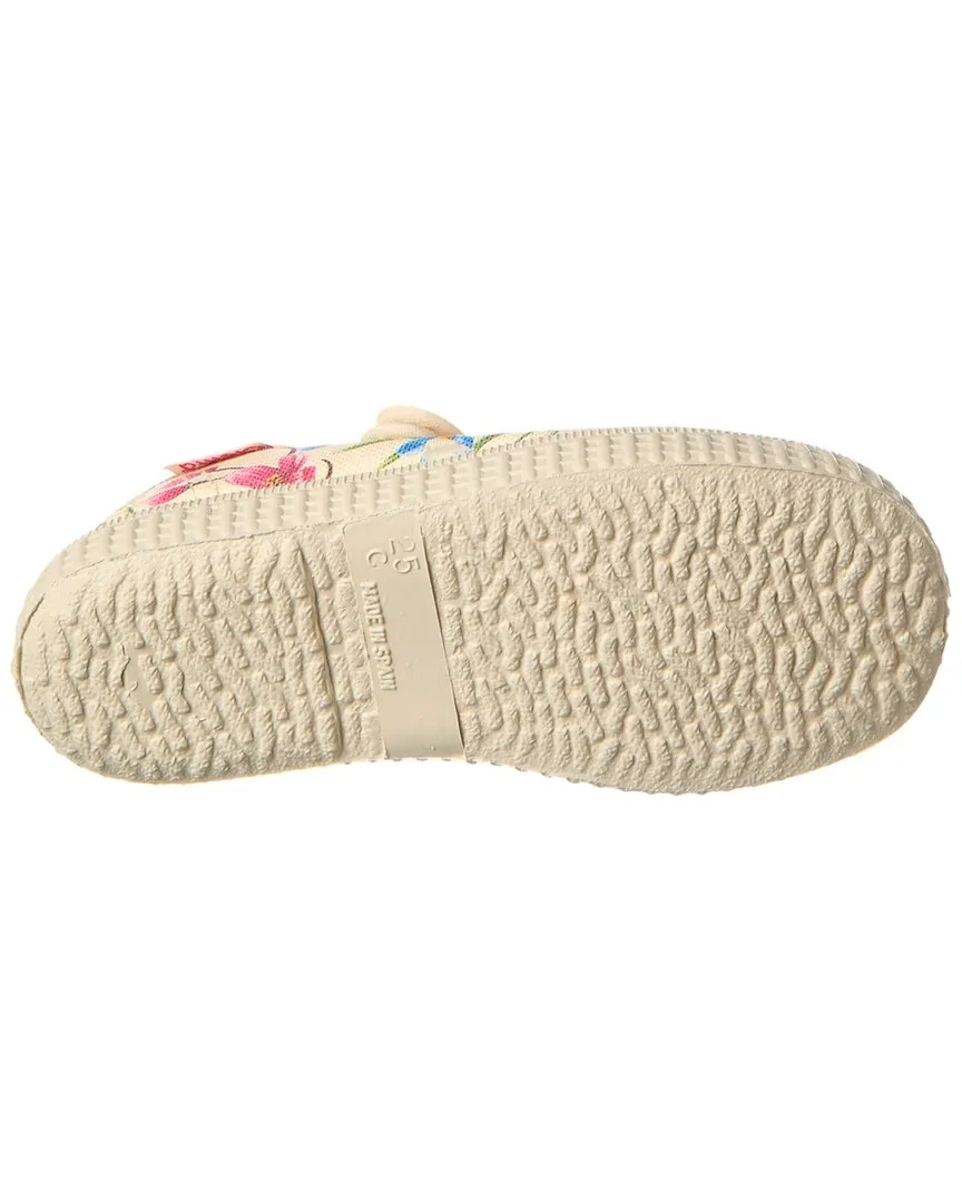 Cienta Mercedes Flores Canvas Sneaker