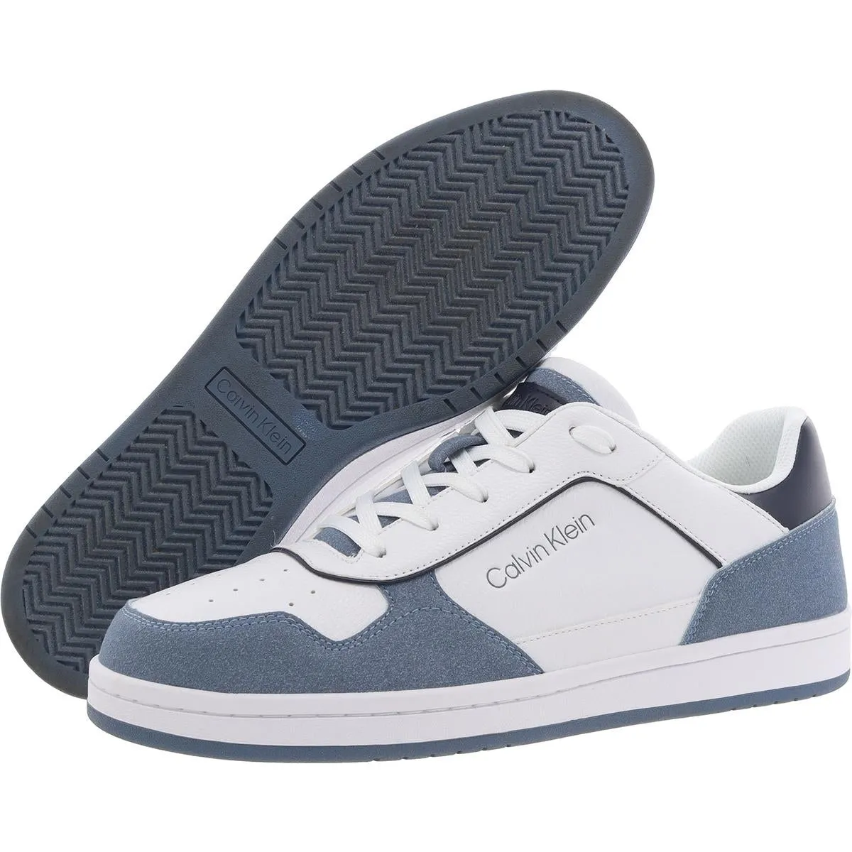 CMLANDY Mens Logo Manmade Casual And Fashion Sneakers