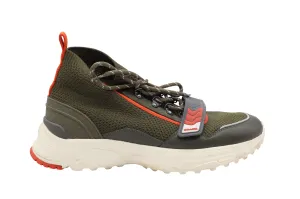 Coach C243 One Strap Runner Sneakers in Olive Leather
