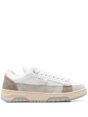 Color-Block Sneakers With Branded Heel Counter