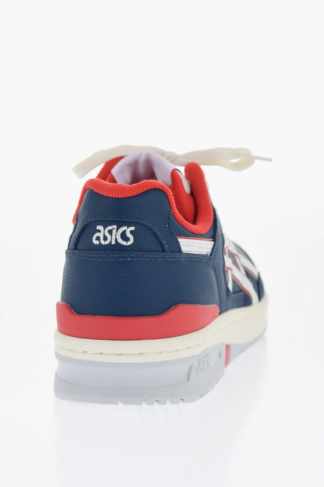 Comme Des Garons Asics Color Block Leather Low-Top Sneakers