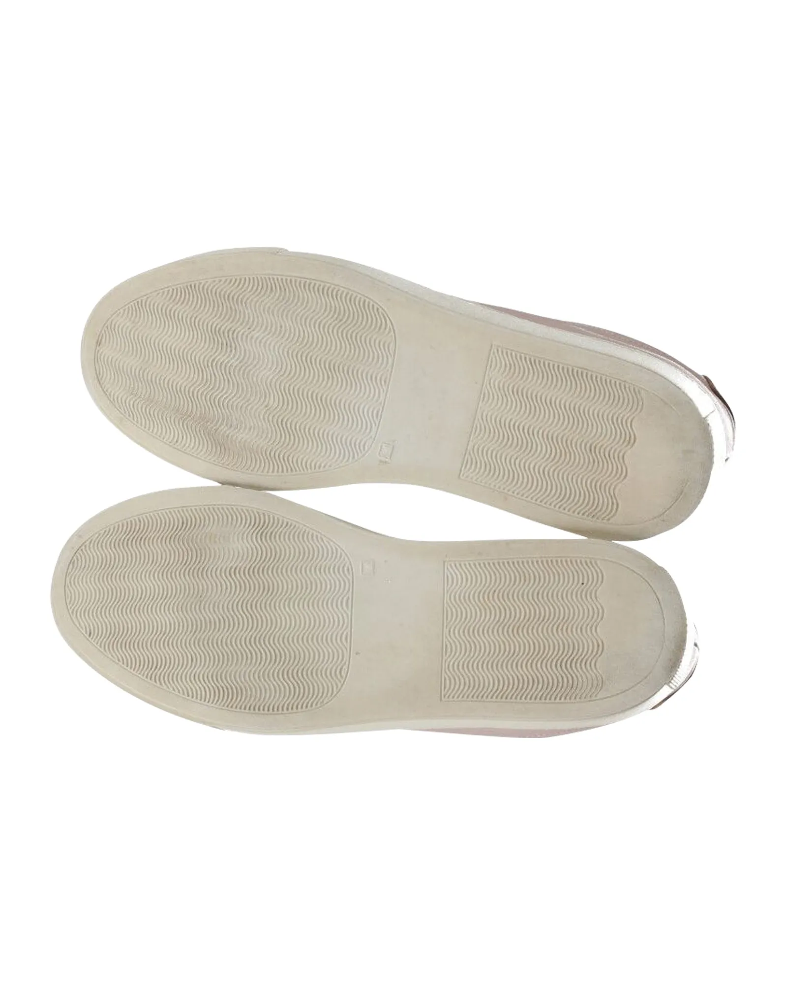 Common Projects Achilles Leather Sneakers in Light Pink Leather