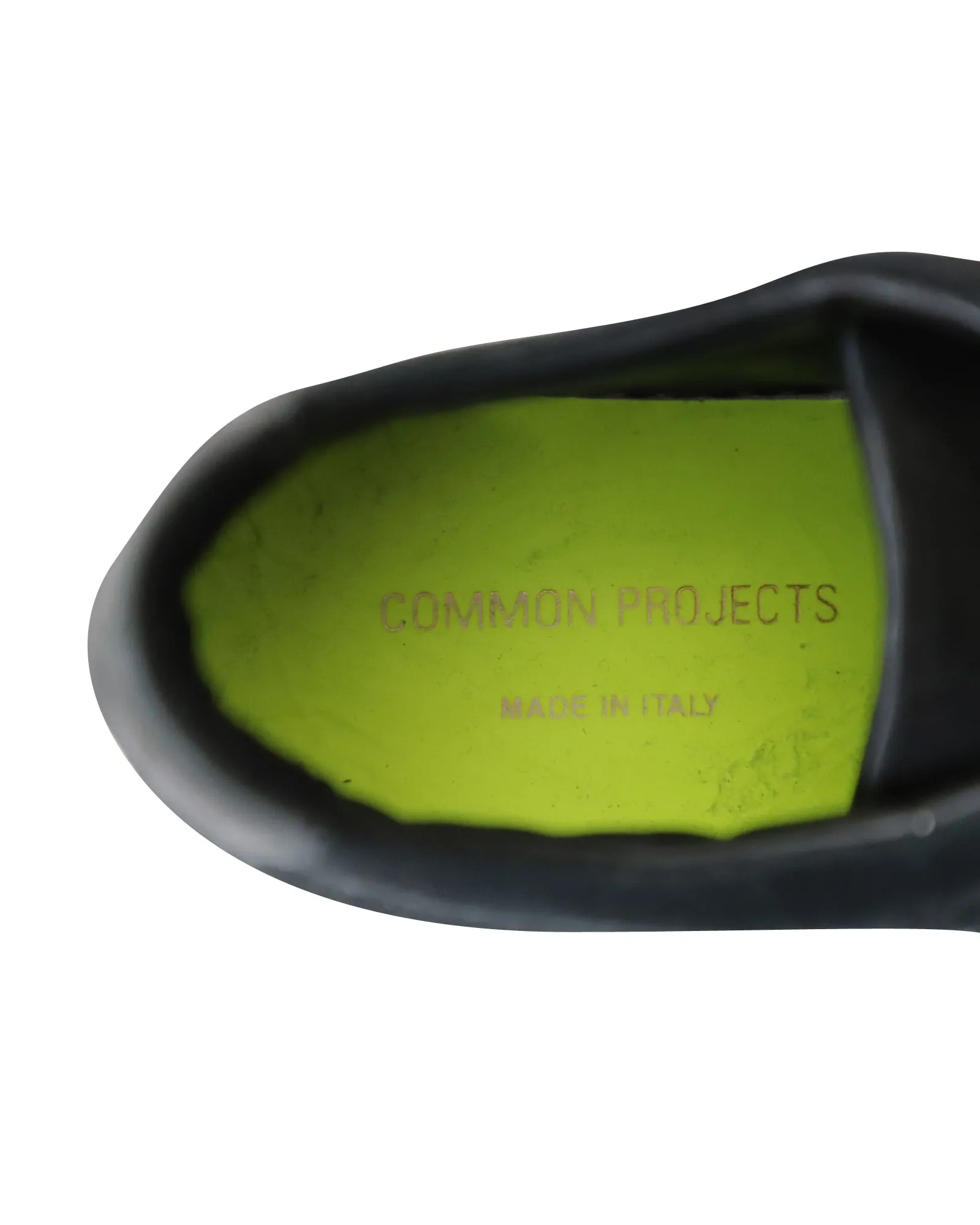 Common Projects Achilles Low Sneakers in Black Canvas
