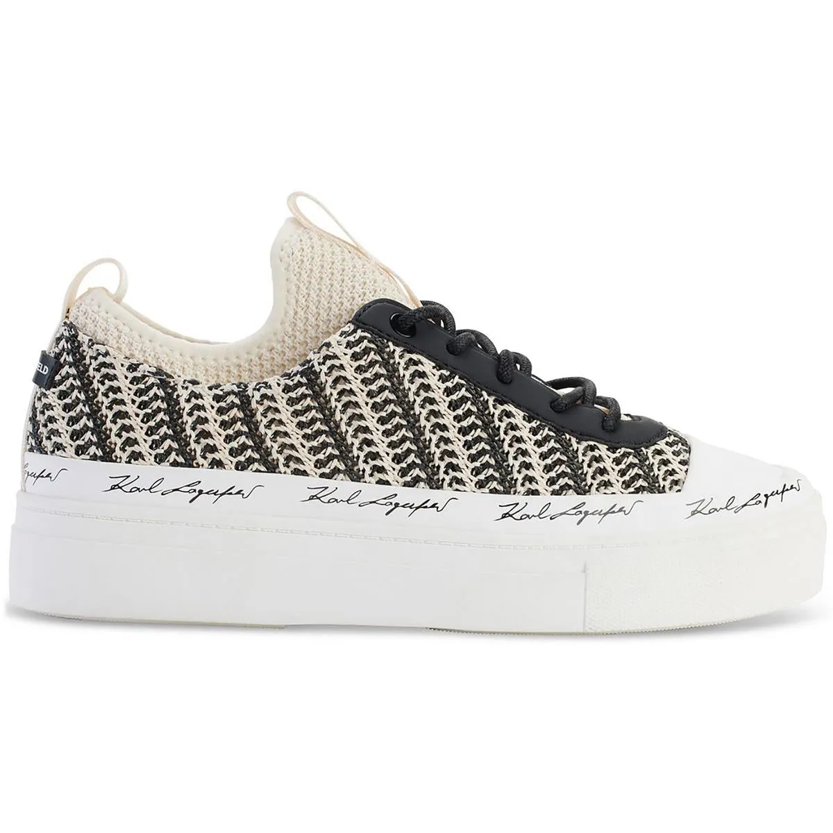 Cona  Womens Stretch Woven Casual And Fashion Sneakers