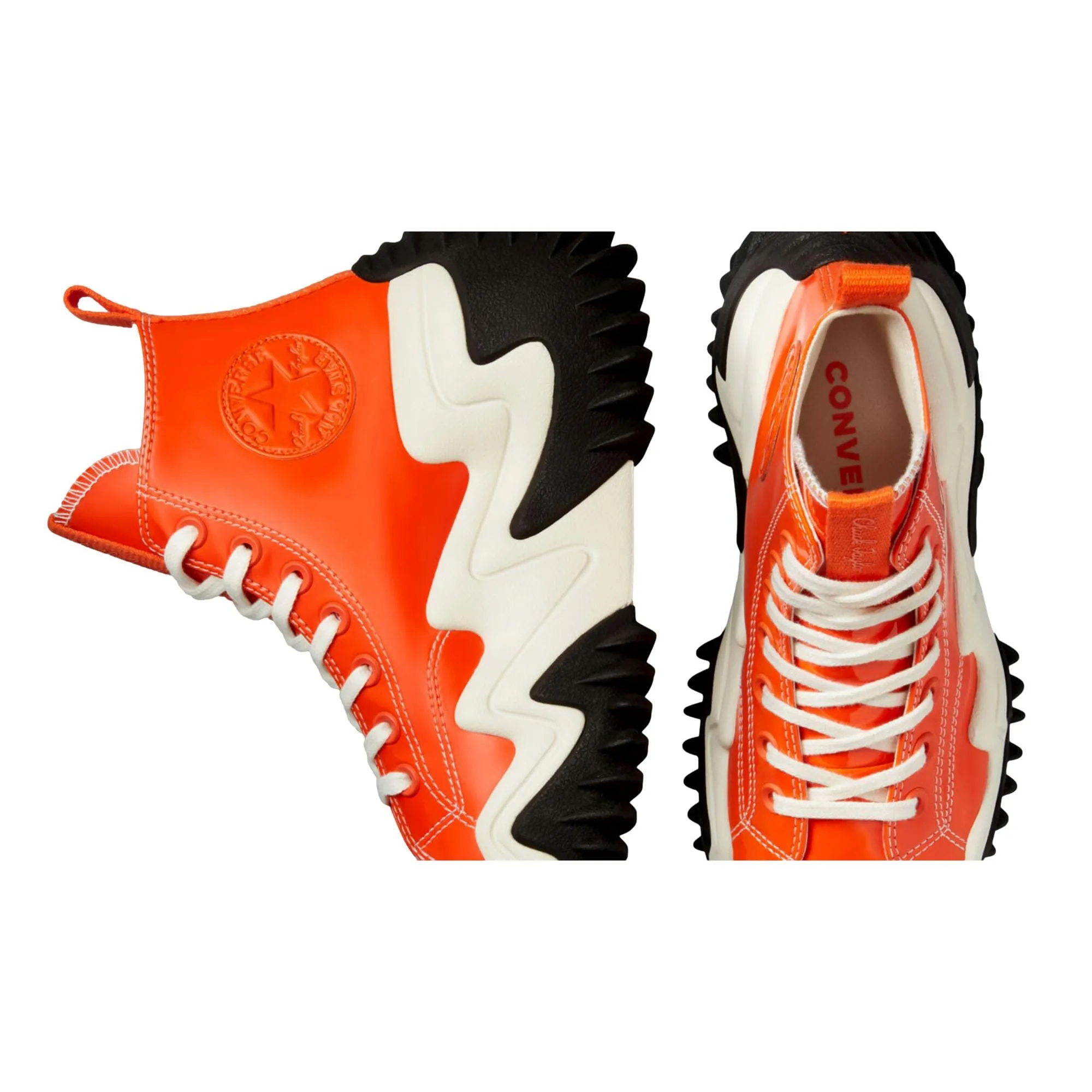 Converse Run Star Motion HI Bold Mandarin/Black-White  171424C Men's