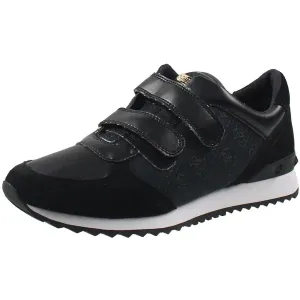 Corben Womens Logo Leather Casual And Fashion Sneakers