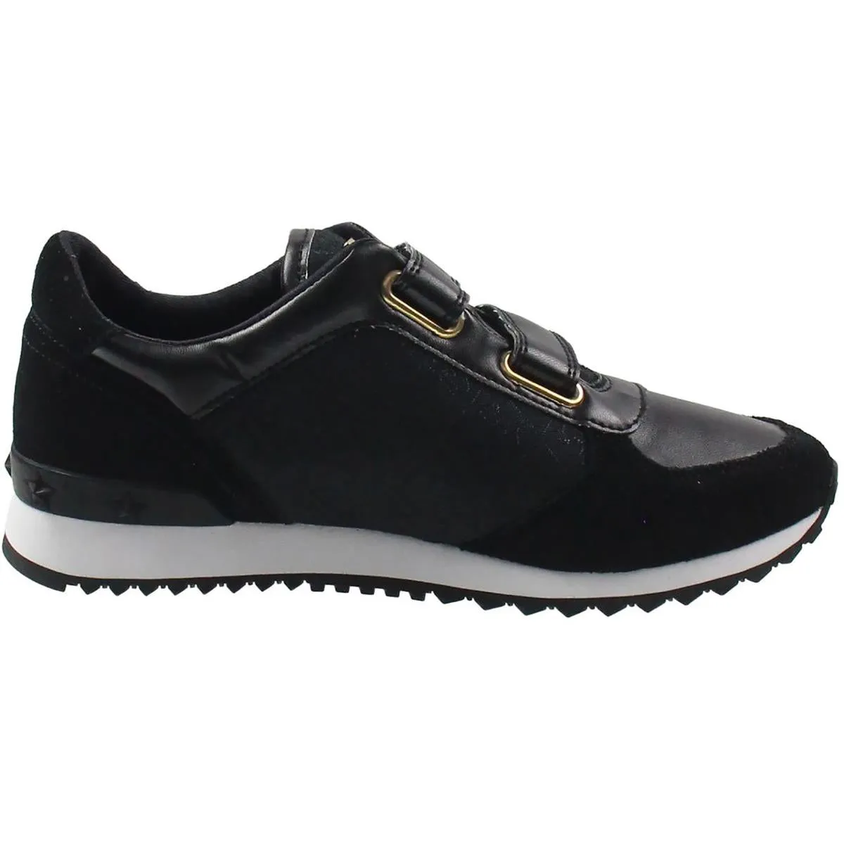 Corben Womens Logo Leather Casual And Fashion Sneakers